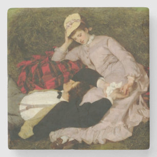 Die Liebhaber, 1870 Steinuntersetzer