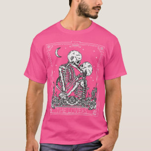 Die Liebhaber der Vintagen Tarot-Karte Astrologie T-Shirt