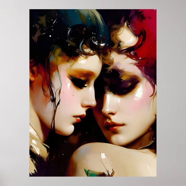 Die Liebhaber Poster (Vorne)