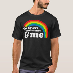 Die Liebhaber träumen und ich Rainbow LGBT Verbind T-Shirt