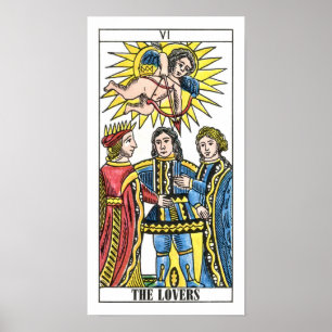 Die Lieblings-Tarot-Karte Poster