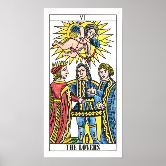 Die Lieblings-Tarot-Karte Poster (Vorne)