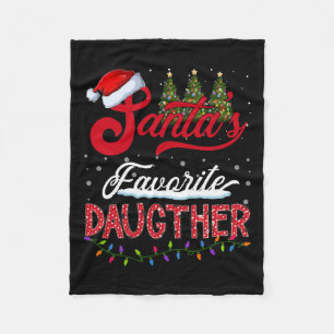 Die Lieblingsfamilie des Weihnachtsmanns passt zur Fleecedecke