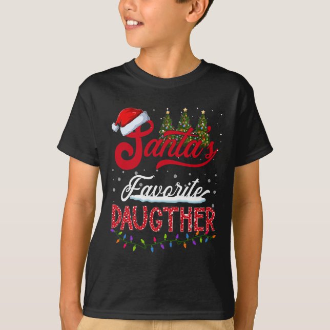 Die Lieblingsfamilie des Weihnachtsmanns passt zur T-Shirt (Vorderseite)