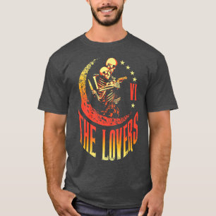 Die Lieblingskarte Skeletton Tarot Crescent Outla T-Shirt