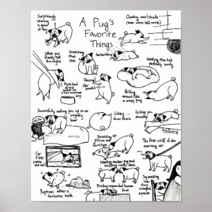 Die Lieblingssachen eines Mops, Teil II Poster