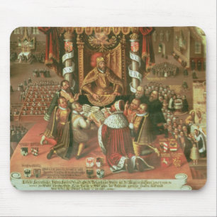 Die Lieferung des Augsburg-Geständnisses Mousepad