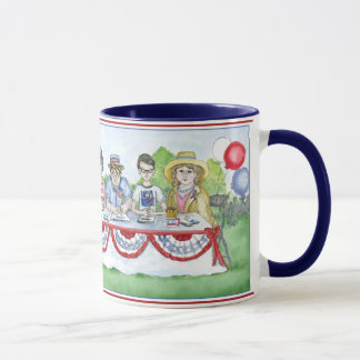 Die Liga der Frauen-Wähler am amerikanischen Tasse