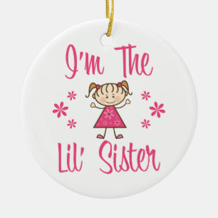 Die Lil-Schwester Keramikornament