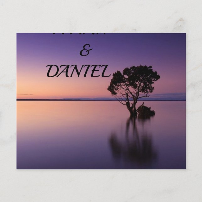 DIE LILA EINLADUNG FLYER (Vorne)