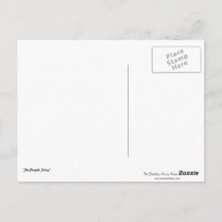 "Die Lila Fee"-Postkarte Postkarte