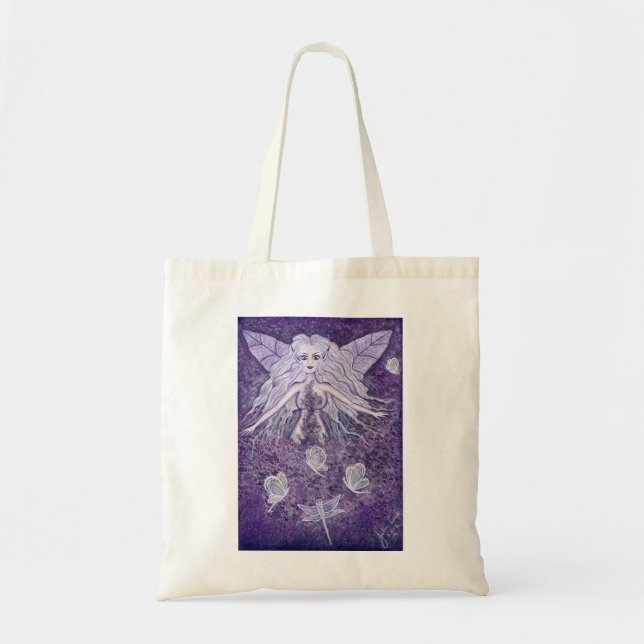 Die lila Tiefe - Taschen-Tasche Tragetasche (Vorne)