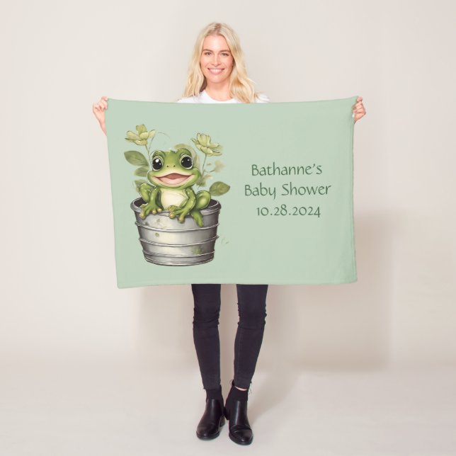 Die Lily Pads im Leben Fleecedecke (Beispiel)