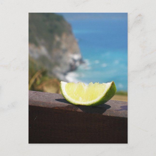 Die Limonen Postkarte (Vorderseite)