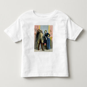 Die literarische Löwin, von 'Femmes De Paris Kleinkind T-shirt