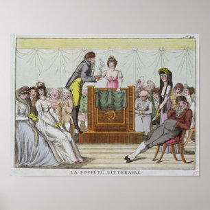 Die Literaturgesellschaft Poster