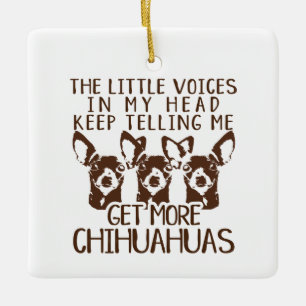 Die Littles Stimmen erhalten mehr Chihuahua Keramikornament