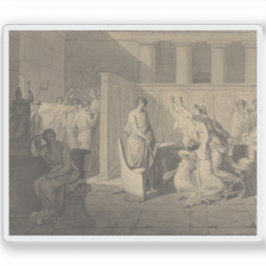 Die Lizenzgeber, die Brutus zu den Leichen seiner  Aufkleber