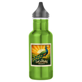 Die LoCoMahj-Projekt-Wasserflasche Edelstahlflasche