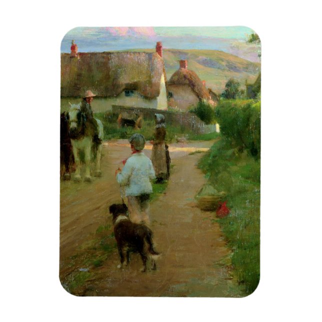 Die Loiter, 1888 (Öl auf Leinwand) Magnet (Vertikal)