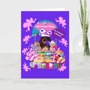 Die Lollipop & Candy Shop Note Card