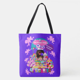 Die Lollipop & Candy Shop Tote Tasche