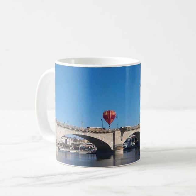 Die London Bridge, Lake Havasu, Az. Kaffeetasse (Vorderseite Links)