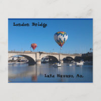 Die London Bridge, Lake Havasu, Az. Postkarte