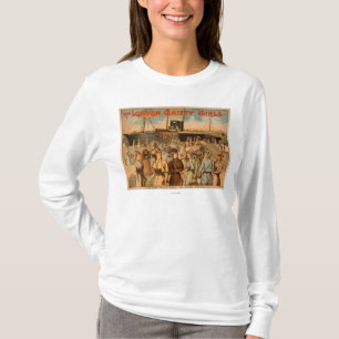 Die London-Fröhlichkeits-Mädchen "Ankunft nach N T-Shirt
