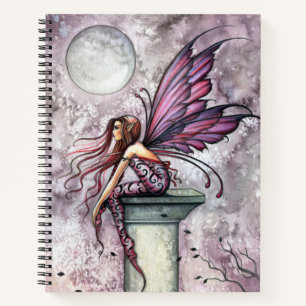 Die Lookout Fairy Fantasy Art von Molly Harrison Notizbuch