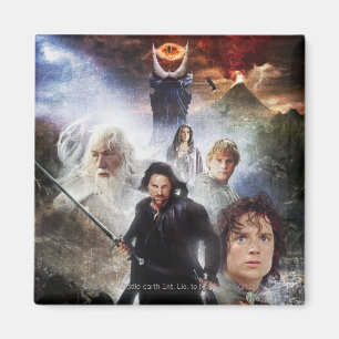 DIE LORD DER RINGS-Zeichenketten Magnet