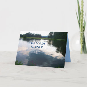 DIE LORD SILENCE-Karte Karte