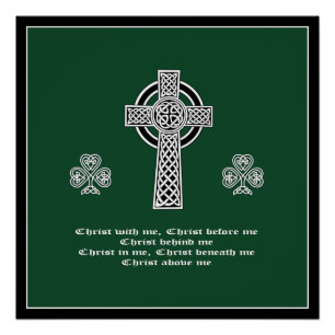 Die Lorica des Heiligen Patrick Gebet (kurz) Poster