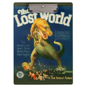 Die Lost World-Schreibtischunterlage Klemmbrett