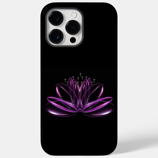 Die Lotus-Blume Case-Mate iPhone Hülle (Rückseite)