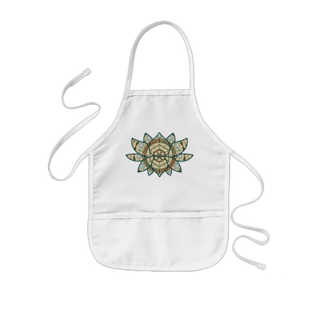 Die Lotus-Schürze Kinderschürze (Vorne)
