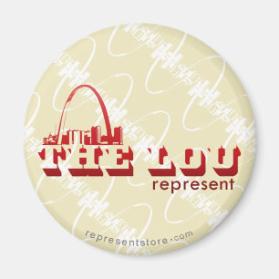 Die Lou St. Louis Vertretung Magnet