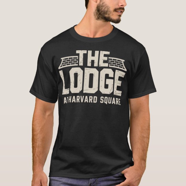 Die Lounge am Harvard Square Retro T-Shirt (Vorderseite)