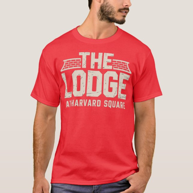 Die Lounge am Harvard Square Retro T-Shirt (Vorderseite)