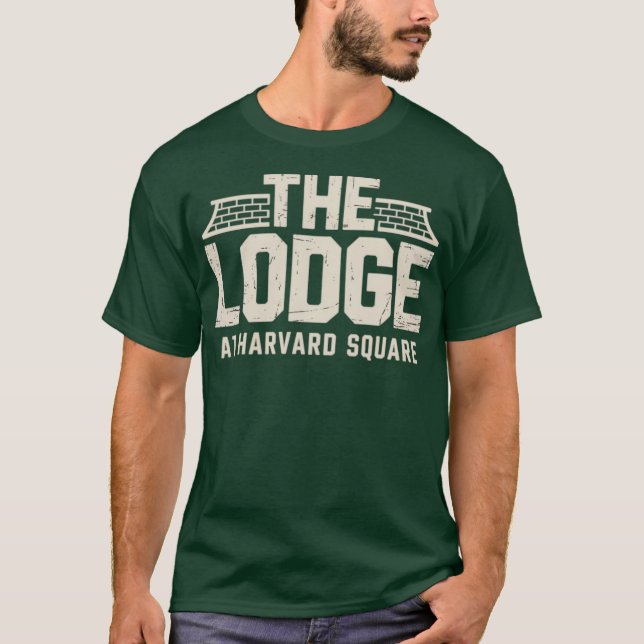Die Lounge am Harvard Square Retro T-Shirt (Vorderseite)