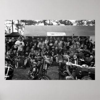 Die Lounge B&W Poster