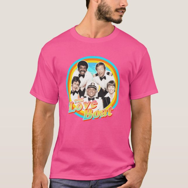Die Love Boat Retro T-Shirt (Vorderseite)