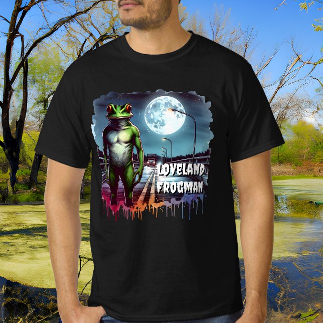 Die Loveland Frogman | Ohio Cryptid T-Shirt (Von Creator hochgeladen)