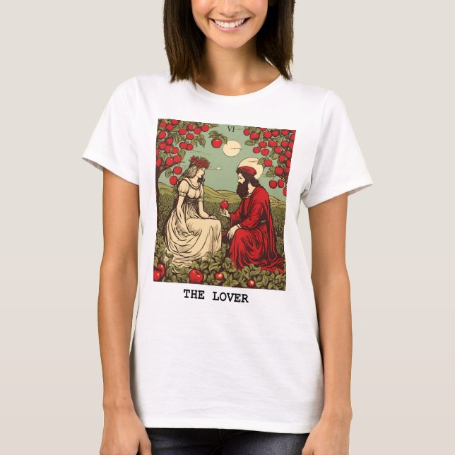 DIE LOVER - TAROT-KARTE T-Shirt (Vorderseite)