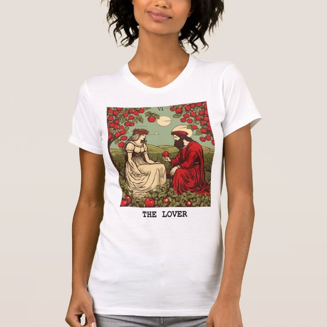 DIE LOVER - TAROT-KARTE T-Shirt (Vorderseite)