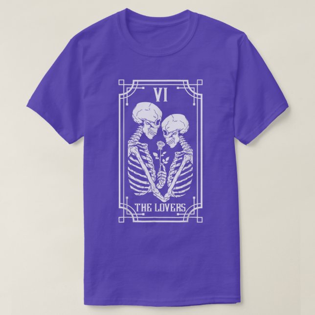 Die Lovers Tarot Card545 T-Shirt (Design vorne)
