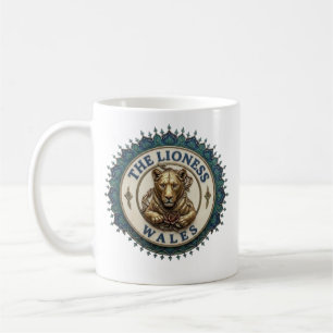 Die Löwin. Wales Kaffeetasse