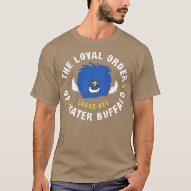 Die Loyal Order of Water Buffalo Lodge 26 T-Shirt (Vorderseite)