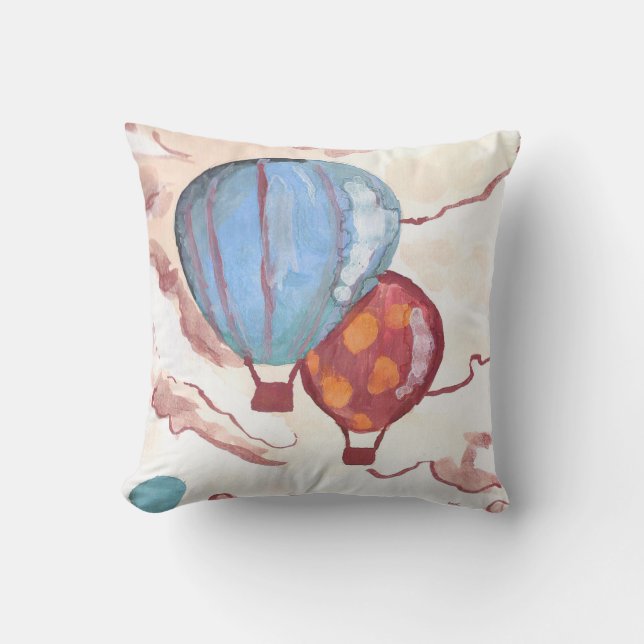 Die Luft, die ich atme von AnyaC Kissen (Vorderseite)