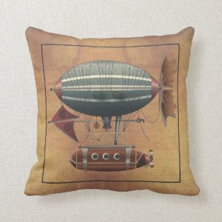 Die Luftschiff-Aleute Steampunk Flugmaschine Kissen